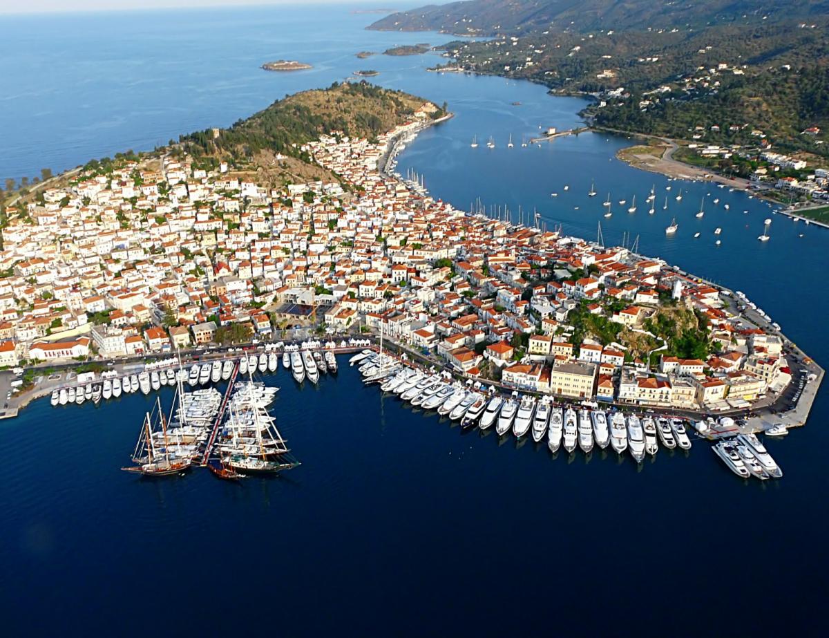 Stay in POROS for the night...